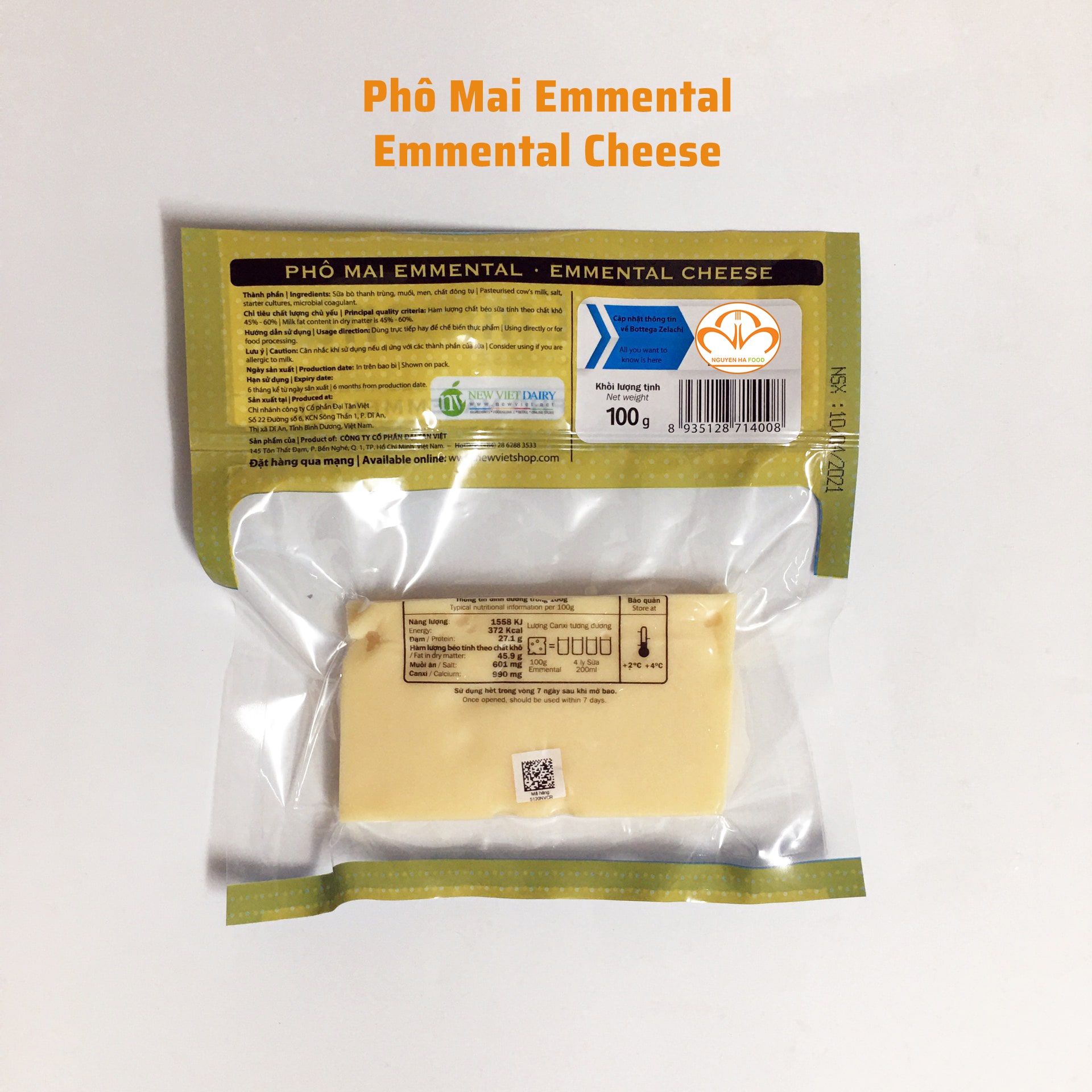 Phô Mai Emmental Emmental Cheese Nguyên Hà chuyên cung cấp xúc xích